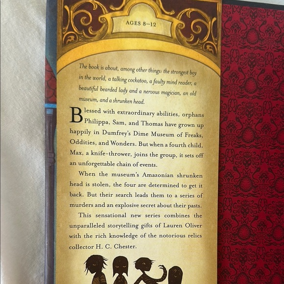 “Curiosity House: The Shrunken Head Book” by Lauren Oliver and H.C. Chester - Picture 7 of 7